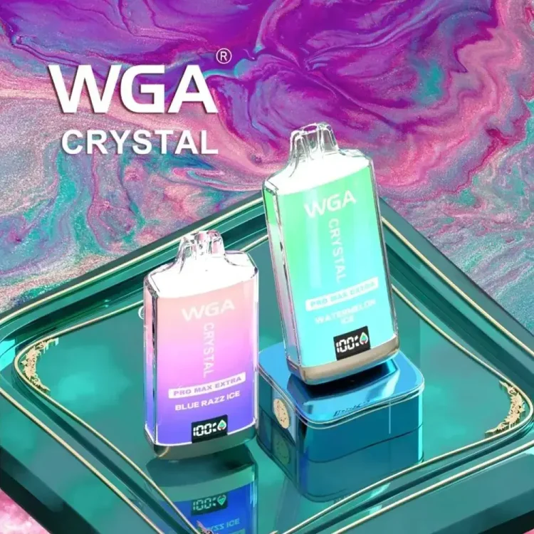 WGA Crystal Pro Max 15000 | 15K Z&uuml;ge, LED | WGA Vape  www.vapeshoppromax.com