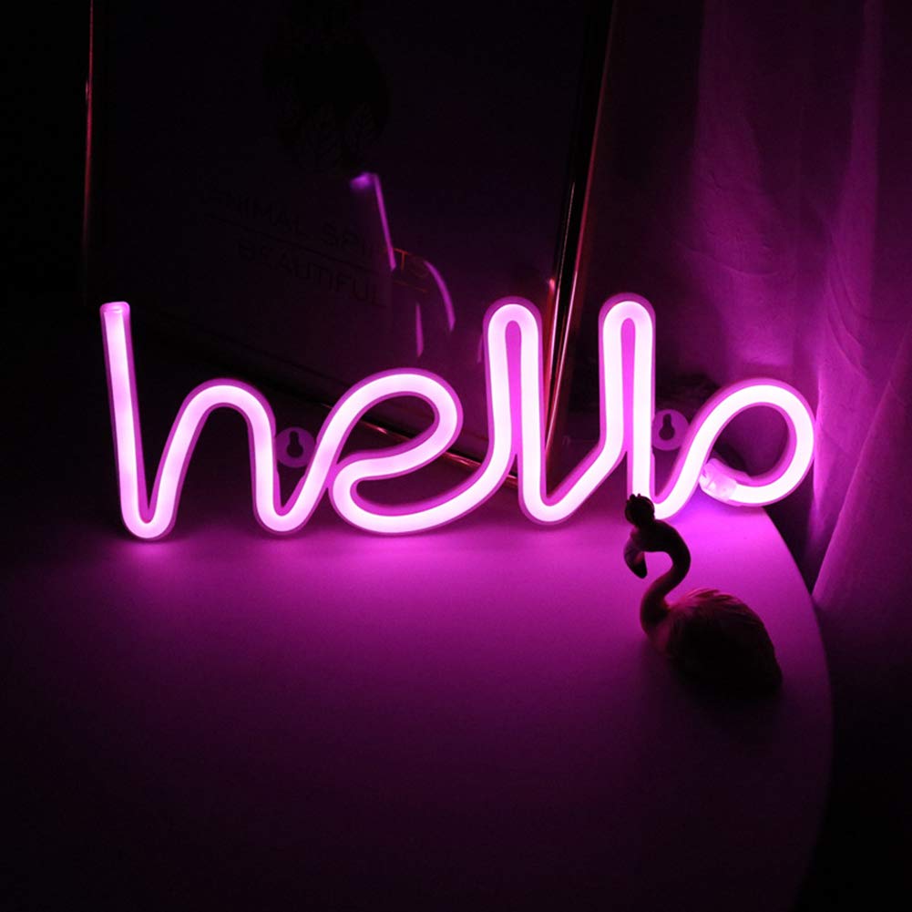 

Hello - Led Neon Light Sign, 501 Original