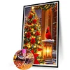 (40*60cm)Christmas Tree Cardinals - Full Round Drill Diamond Painting