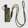 Outdoor BBQ Igniter Waterproof Portable Telescopic Lighter Gift for Men (Green)