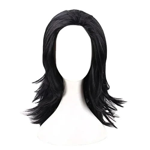 Loki Halloween Black Cosplay Wigs
