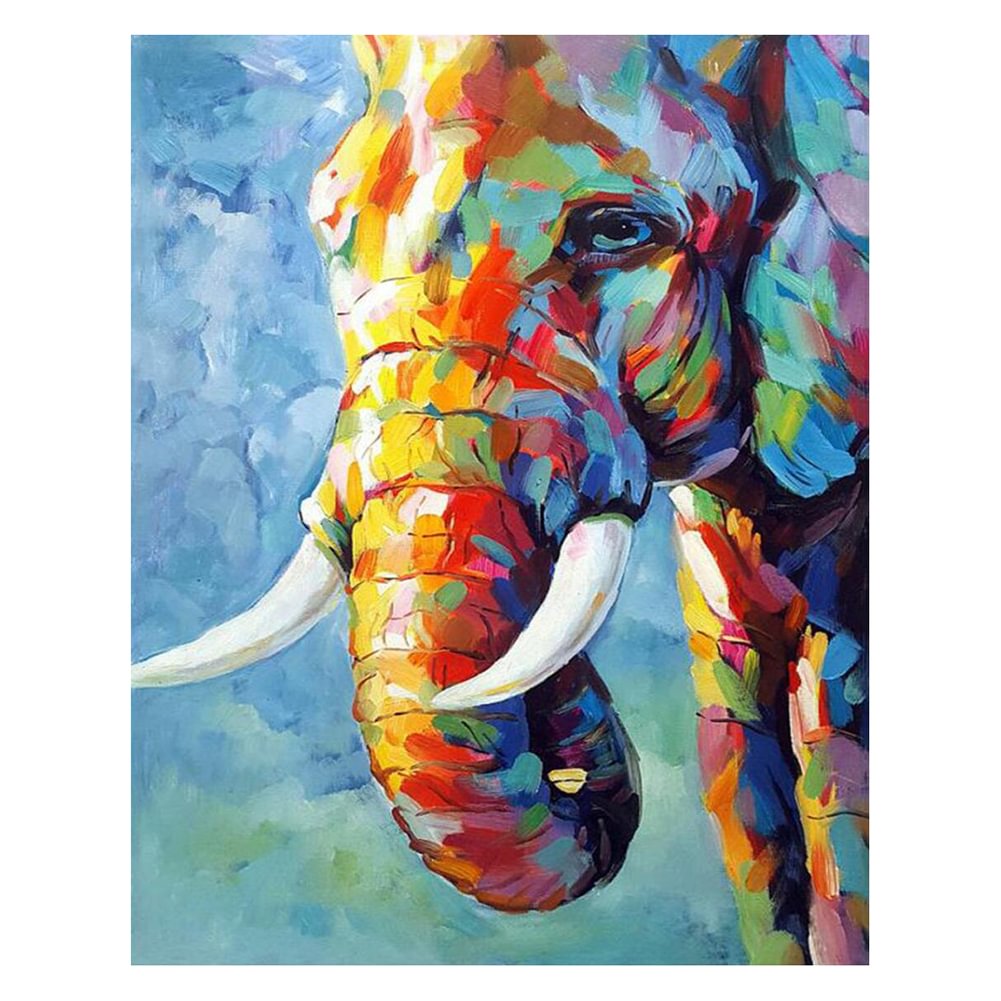 Elephant - 11CT Stamped Cross Stitch(40*50cm)