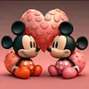 (Multi-Style) Disney Mickey Minnie-Full Round Diamond Painting 30*30cm