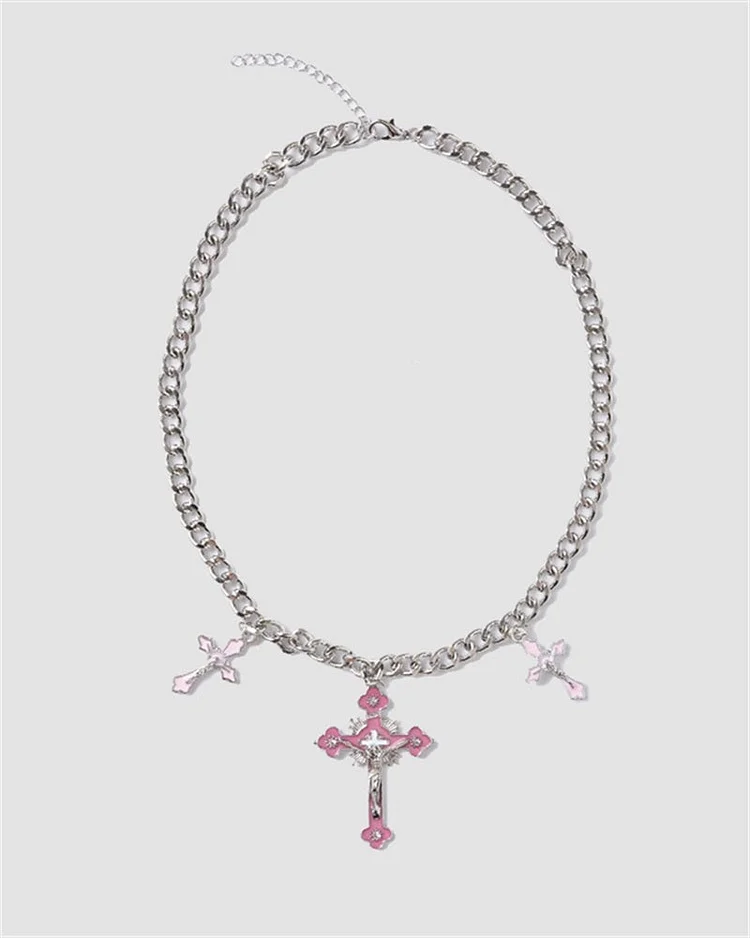 Lil peep hot sale cross necklace