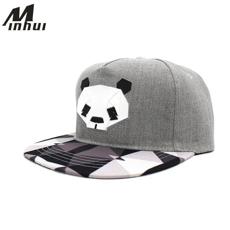 New Fashion Black White Plaid Hats for Men and Women Hip Hop Cap Bone Gorras Snap Back Baseball Caps