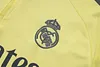 Joyfball 2025/2026 Real Madrid Half-Pull Training Suit Light yellow Football Shirt 1:1 Thai Quality