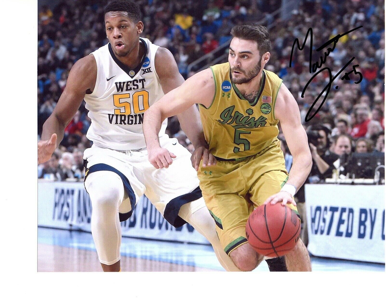 Matt Farrell Notre Dame Fighting Irish basketball Signed Photo Poster painting 8x10 Autograph d