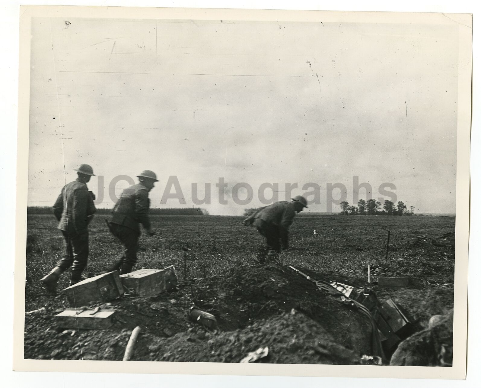 World War I - Vintage 8x10 Publication Photo Poster paintinggraph - Battle of Cambrai