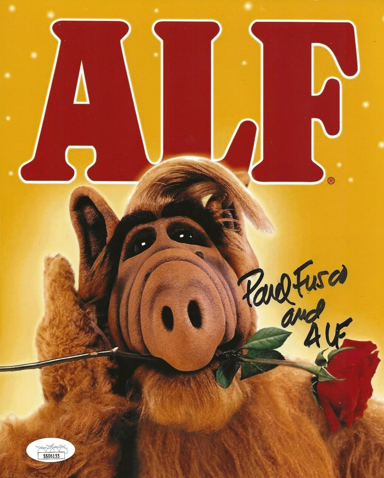 Paul Fusco signed ALF 8x10 Photo Poster painting autographed JSA Certified