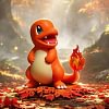 1/10 Scale Charmander - Pokemon Statue - MiuMiu Studio