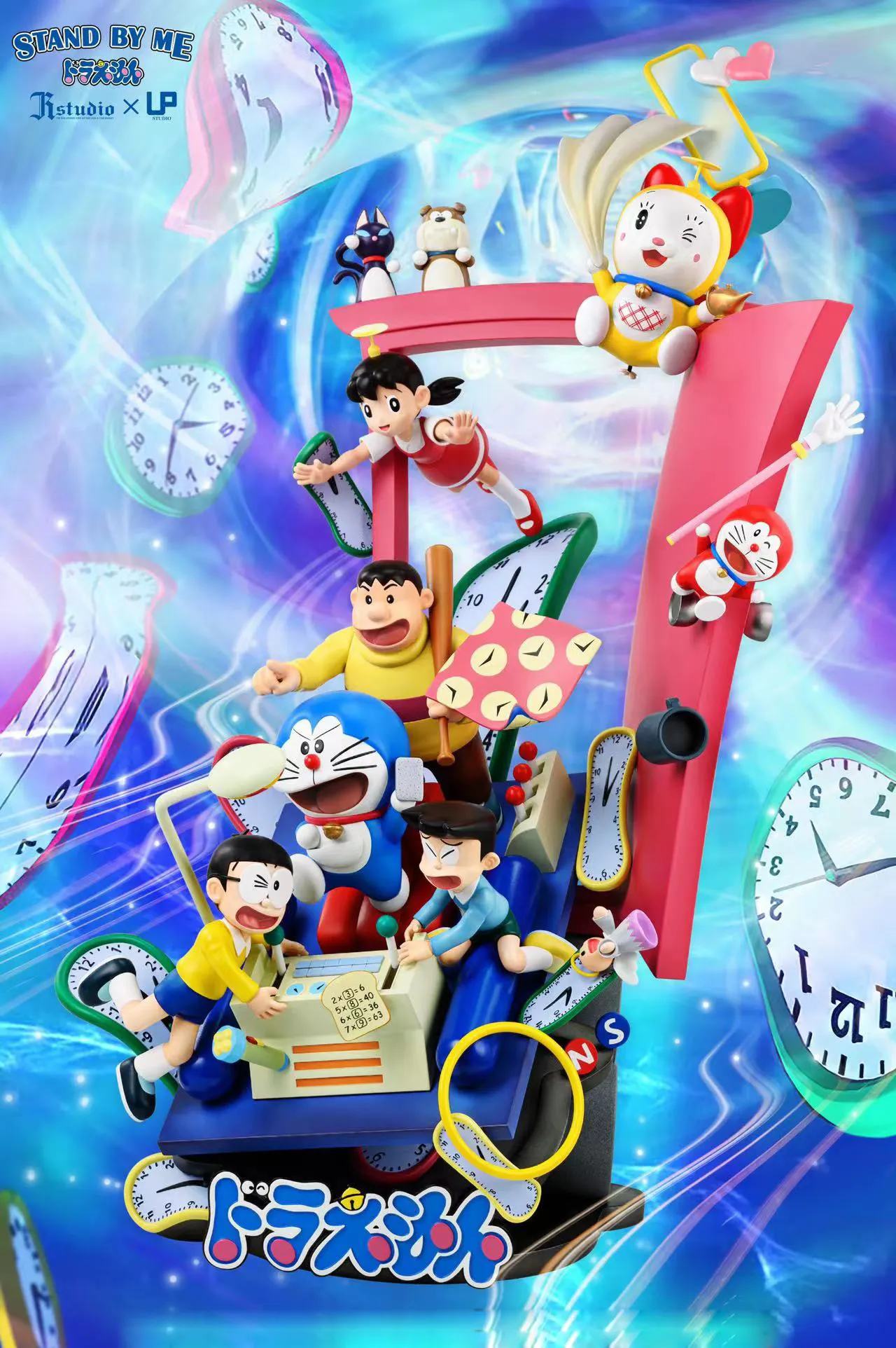 Doraemon's Time machine - Doraemon Resin Statue - JR Studio [In Stock]
