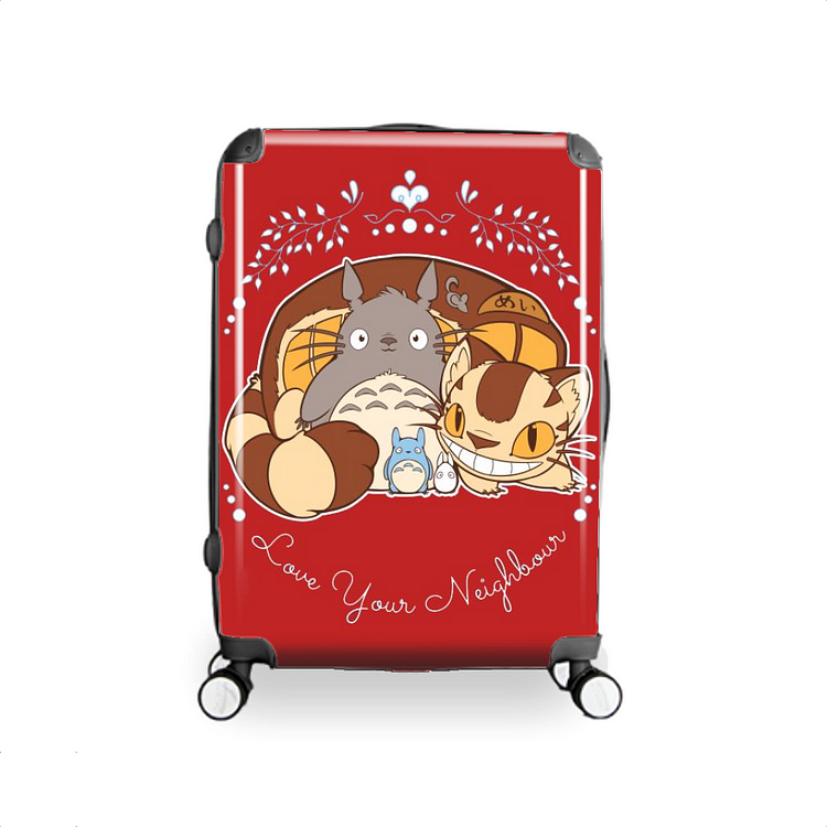Love Your Neighbour, My Neighbor Totoro Hardside Luggage
