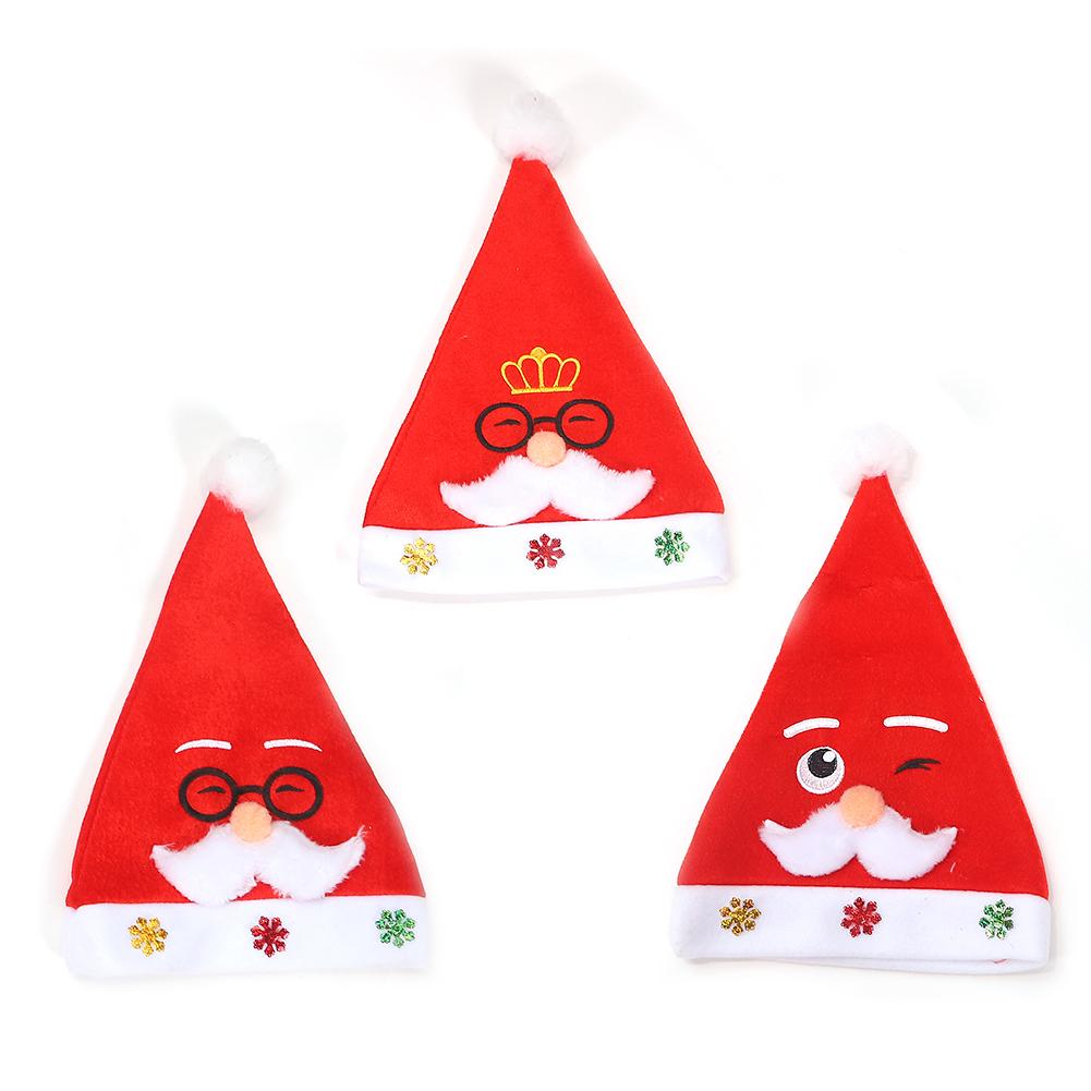 

Cute Santa Claus Hat Winter Warm Children Kids Christmas Cap Xmas Decor, Crown, 501 Original