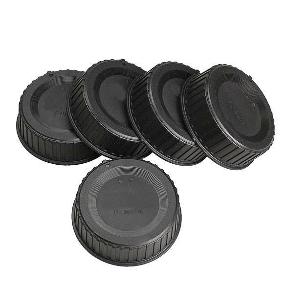 

5pcs Rear Lens Cap Cover for All Nikon AF AF-S DSLR SLR Camera LF-4 Lens, 501 Original