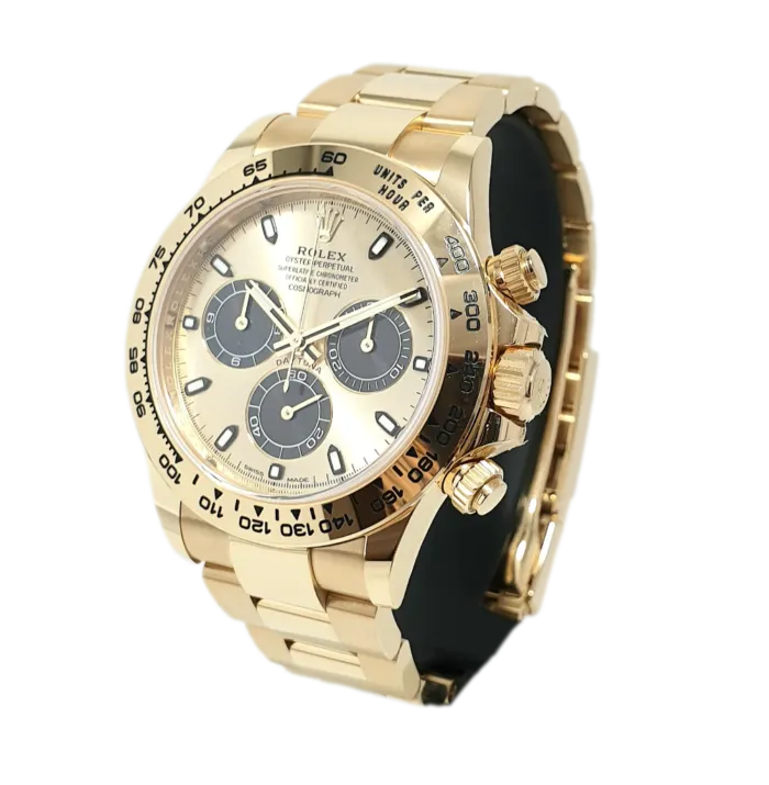 Rolex Daytona M116508 Yellow Gold Champagne Dial (New) - LUXE MONTRE SG