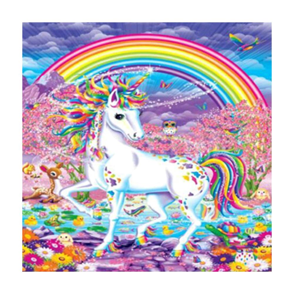 

30*30CM - Horse - Round Drill Diamond Painting, 501 Original