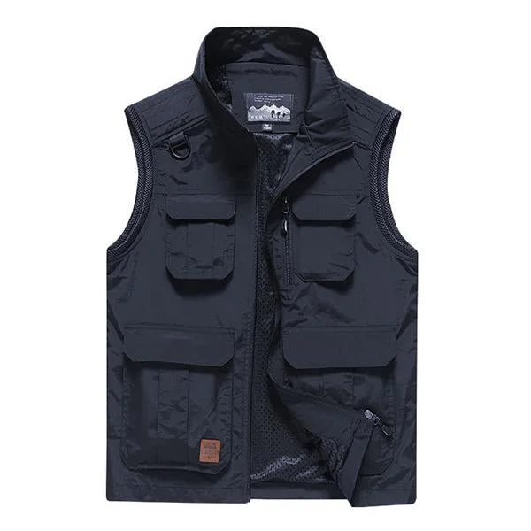 MEN'S OUTDOOR CASUAL QUICK-DRYING VEST 86959973M