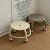 Universal Wheel Small Stool Shoe Changing Stool Multifunctional Express Delivery Stool
