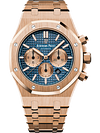 Rose Gold 904L Steel Blue Dial - Automatic - 41mm