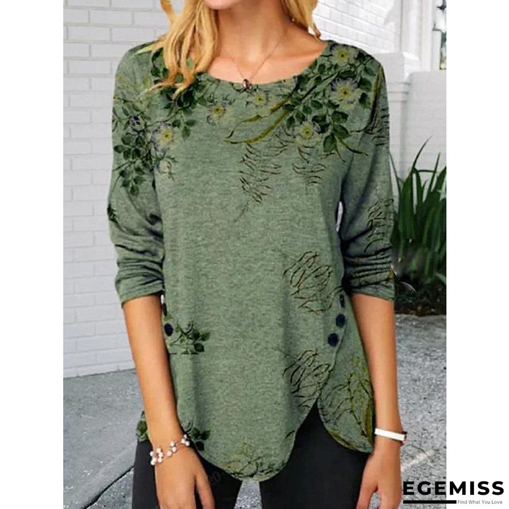 New Style Women's Wear Printed Long Sleeved Top | EGEMISS