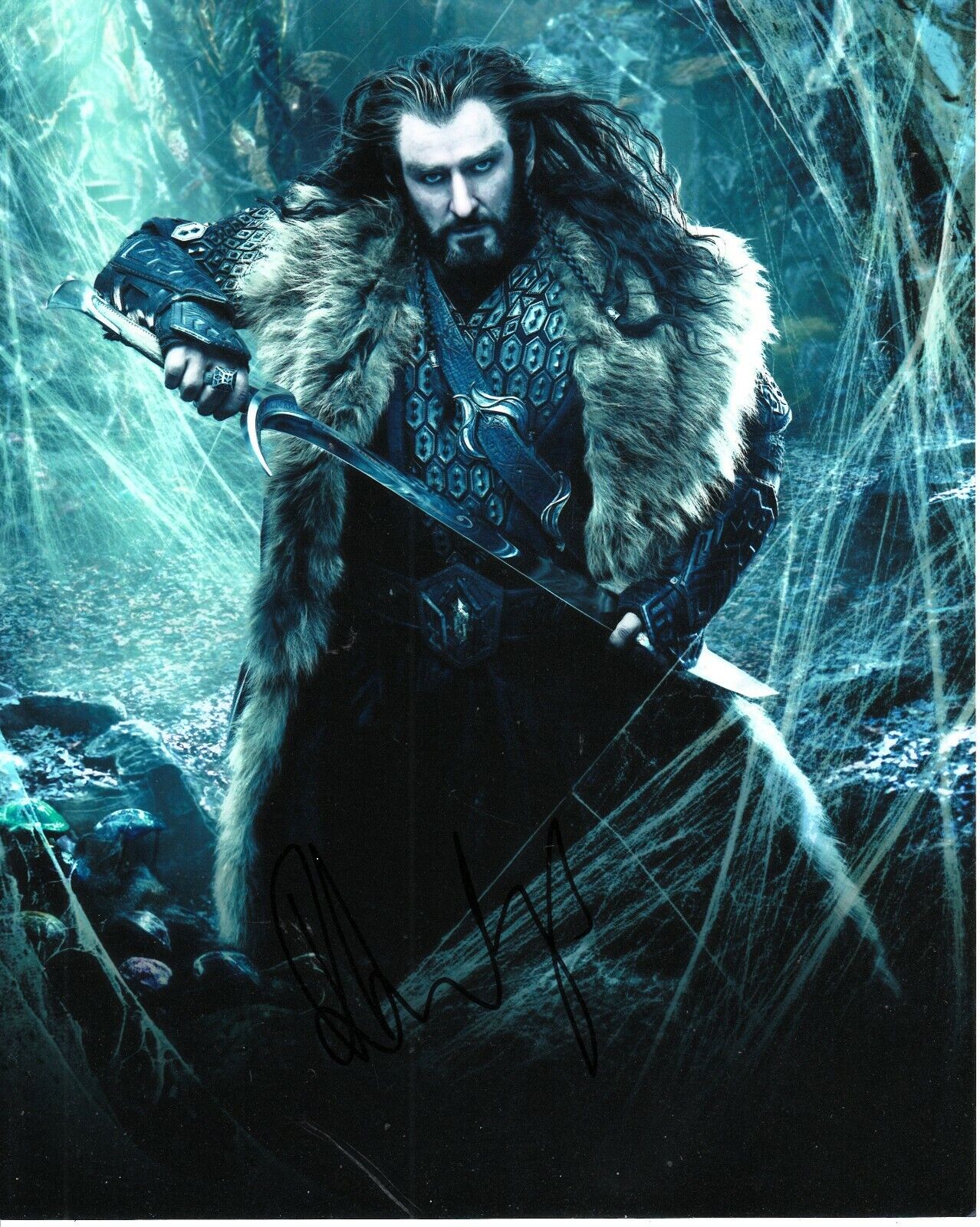 RICHARD ARMITAGE SIGNED THE HOBBIT Photo Poster painting UACC REG 242 (8)