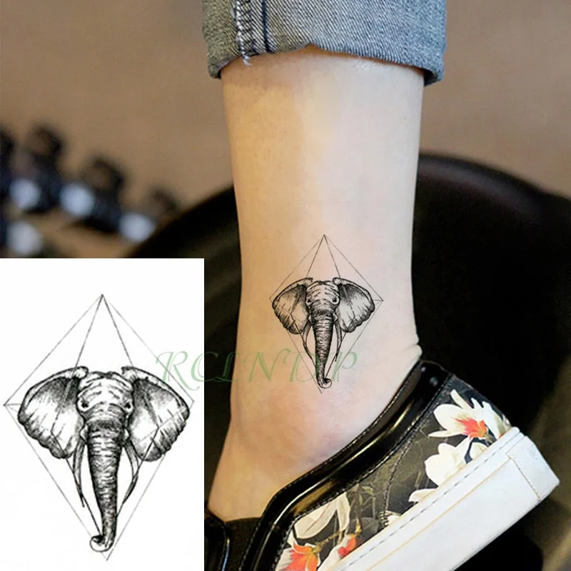 Waterproof Temporary Tattoo Sticker Shark Big Fish Anchor Sea Animal Body Art Flash Tatto Fake Tatoo for Women Men