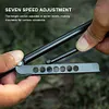 Mini Camping Table Adjustable Height Retractable Grid Table Folding Table(Table)