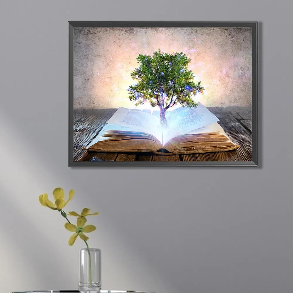 Full Round Diamond Painting 40*30cm - Magic Tree