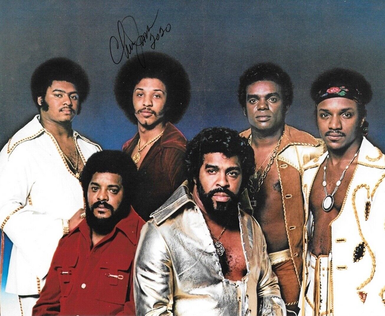 * CHRIS JASPER * signed autographed 8x10 Photo Poster painting * THE ISLEY BROTHERS * COA * 6