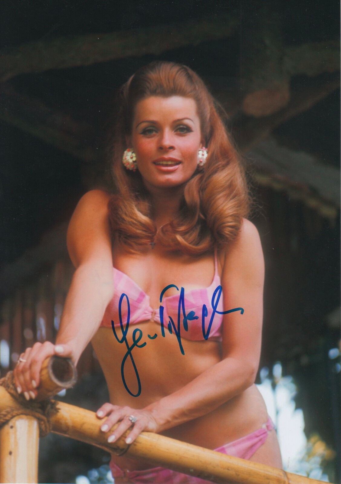 Senta Berger signed 8x12 inch Photo Poster painting autograph