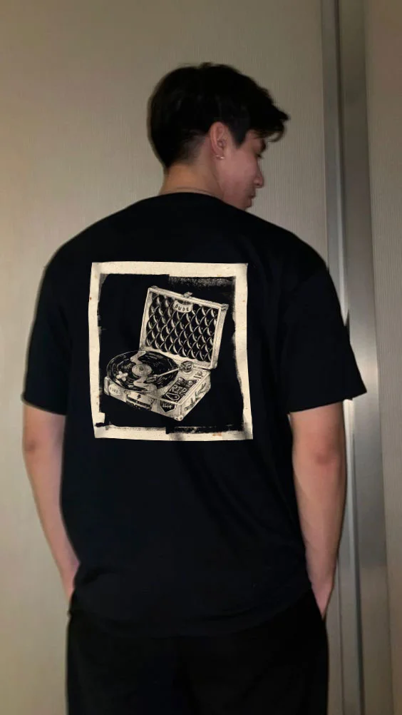 Dude Printing Casual Men's T-shirt