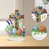 Kreuz Osterei - 5d DIY Basteln Ornament
