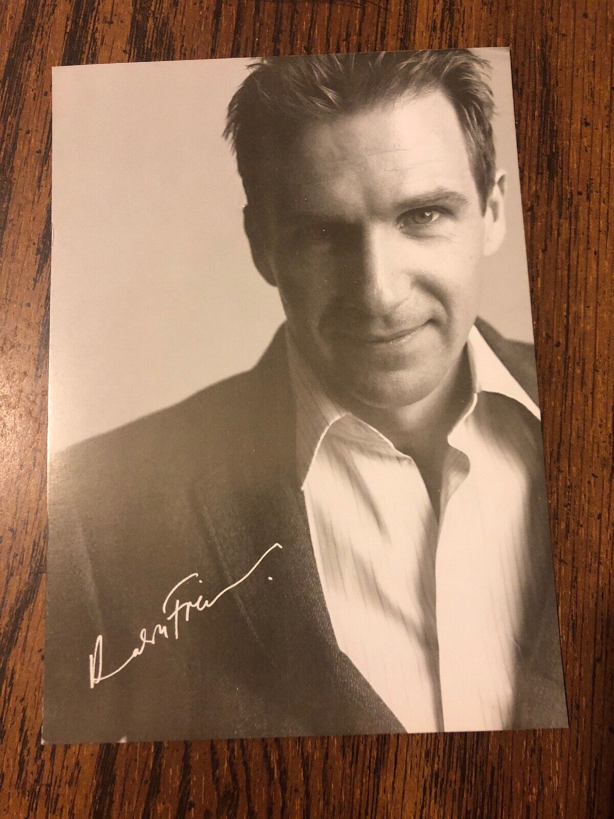 Ralph Fiennes Autographed Signed 5x7 Photo Poster painting Preprint Auto Pen