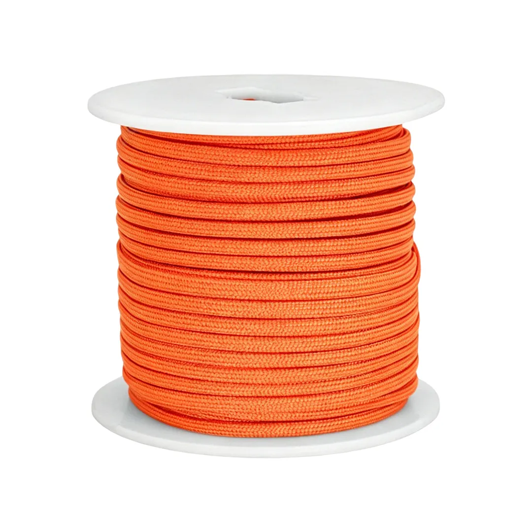 100FT 9-Strand 4mm Thick Paracord Wear Resist 9 Core Outdoor Survival Rope Multi-Purpose Heavy Duty Parachute Rope for Camping Hunting Fishing DIY Bracelets