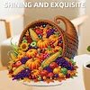 Bumper Crops Diamond Dot Painting Ornament DIY Double Sided Acrylic Stand