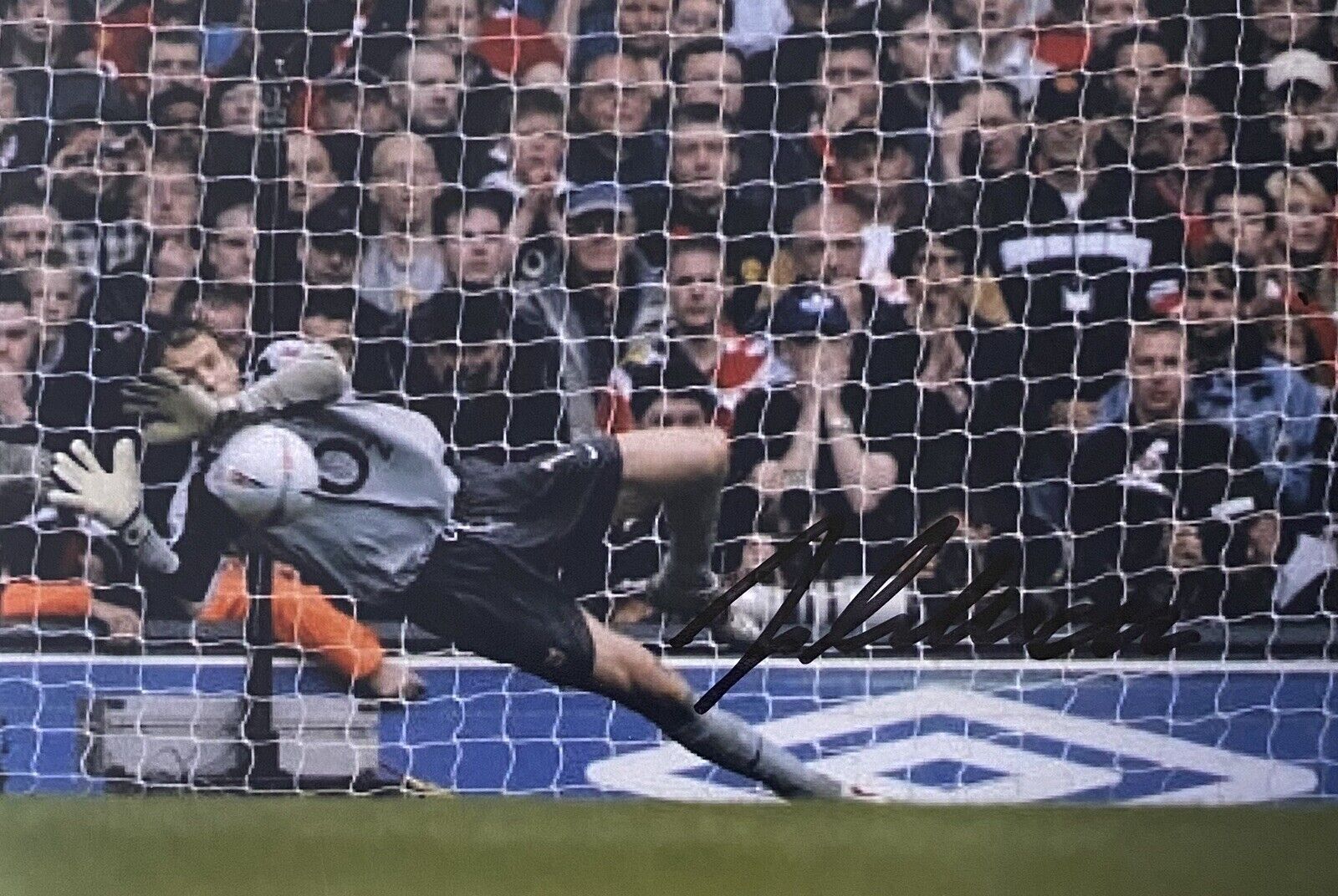 Jens Lehmann Genuine Hand Arsenal 6X4 Photo Poster painting 2