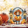 DIY Halloween Pumpkin Kid Diamond Painting Acrylic Tabletop Ornaments