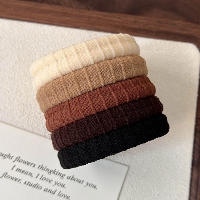 Women’s Classic Style Solid Color Cloth Hair Tie