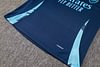 Joyfball 2024/2025 Arsenal Half-Pull Training Suit Royal Blue Football Shirt 1:1 Thai Quality