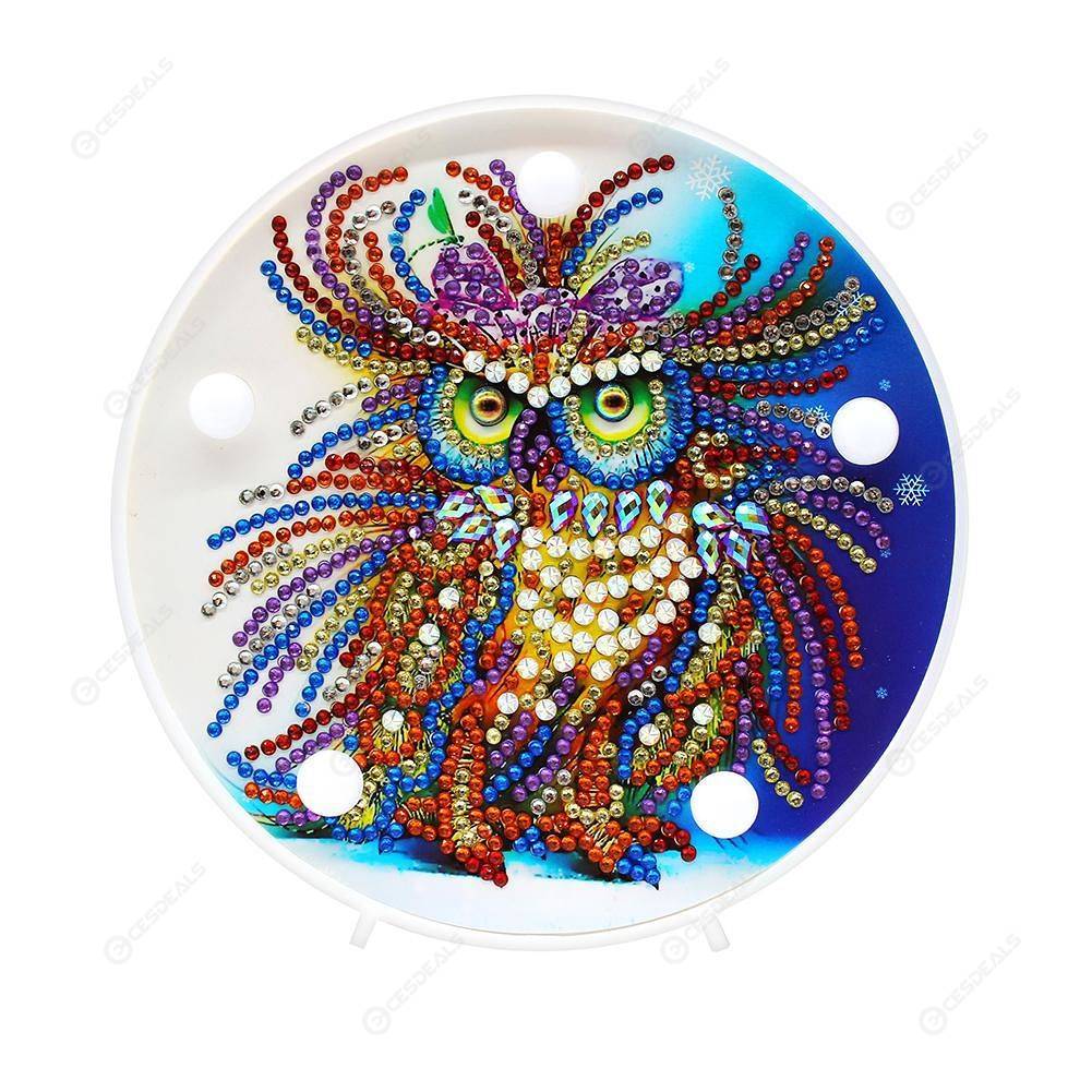 

Owl-DIY Creative Diamond LED Lamp, 501 Original