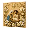 Framed Faith Family - Pearls Painting Kit DIY Diamond Painting Pearl Dot Crafts 20x20CM