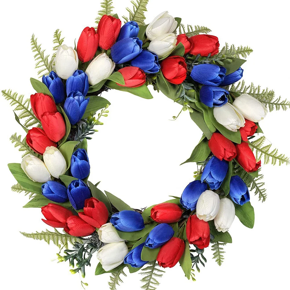 American Independence Day  Simulation Wreath Ornament