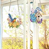 2Pcs Blumen und Vögel - 5d DIY Handwerk Anhänger