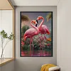 Flamingo-11CT Stamped Cross Stitch 40*60cm/15.75*23.62in  tapestrymarket