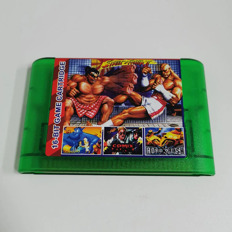 16 Bit Game Cartridge - 196 IN 1 Classic Collection Genesis/MEGA DRIVE Remix Mulit Cart - Region Free