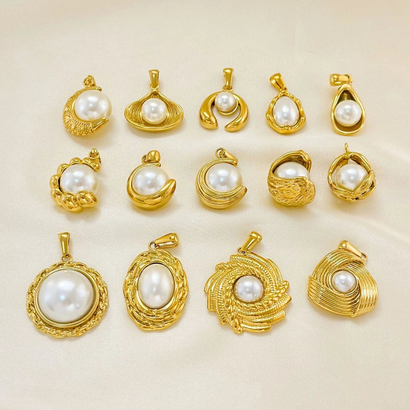 1 Piece 304 Stainless Steel Geometric Pendant Jewelry Accessories