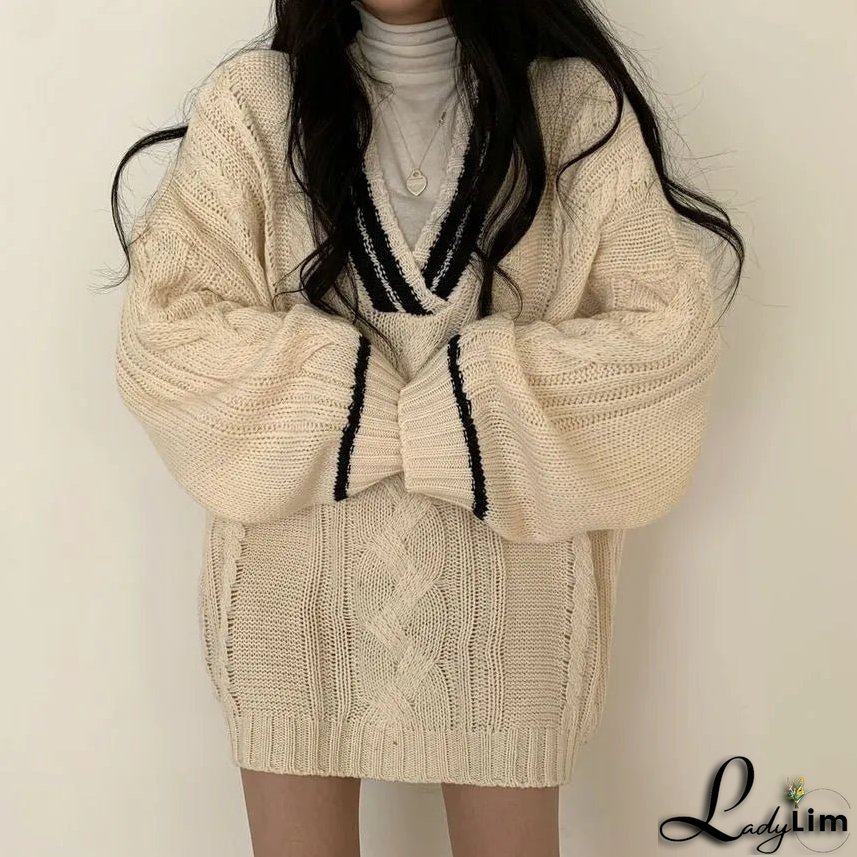 Elegant and Casual winter Pullover