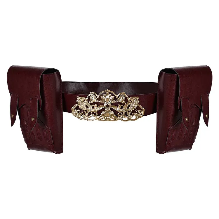Padme Amidala Brown Fanny Pack Belt Cosplay Halloween Carnival Accessories Props