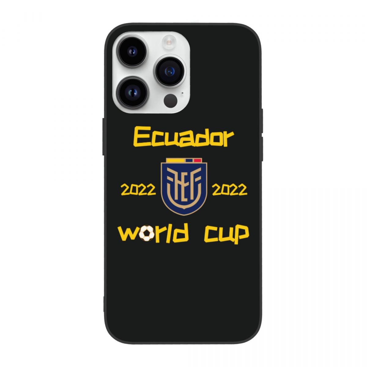 Ecuador 2022 World Cup Team Logo iPhone 14 Cover
