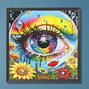 Diamond Painting-DIY Crystal Rhinestone Sunflower Eyes